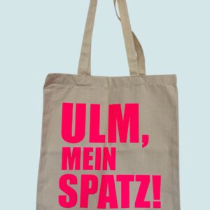 Baumwolltasche "ULM, MEIN SPATZ"