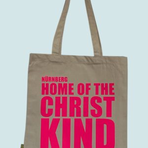 Baumwolltasche "NÜRNBERG, HOME OF THE CHRISTKIND"