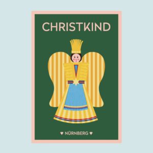 Postkarte - Christkind Bärbel