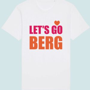 TShirt - LET´S GO BERG pink/orange
